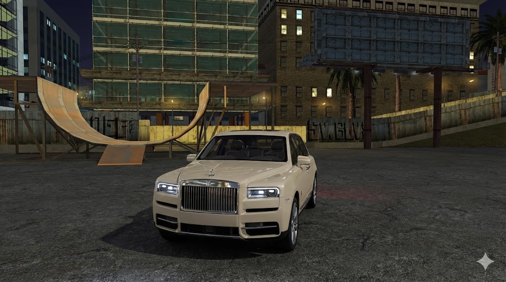 Rolls Royce White ( LV 7 )