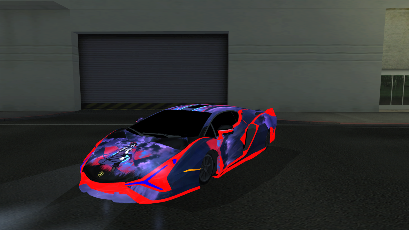 Lamboghini Sasuke Red ( Level 8 )